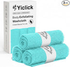 Yiclick Exfoliating Washcloth Towel, Japanese Exfoliating Wash Cloth, Korean by YiclickCreateBeautyforLife