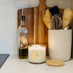 Calyan Wax Co. Lemon & Sage 3 Wick Scented Candle - Image 6