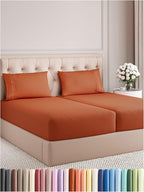 Split King Size 5 Piece Sheet Set by CGKUnlimited