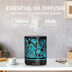 Essential Oil Diffusers 300ML Metal Aromatherapy Oil Diffusers - Image 3