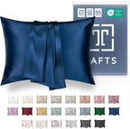 Tafts Pillow Cases - 22mm 100% Pure Mulberry 6A Silk Pillowcase by Tafts