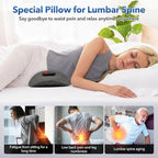 3-in-1 Rechargeable Heated Back Massager, Mothers Day Pillow Gifts - Image 6