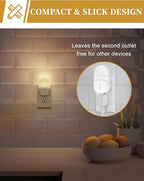 DORESshop LED Night Light, Baby Night Lights, Plug in Night Light - Image 6