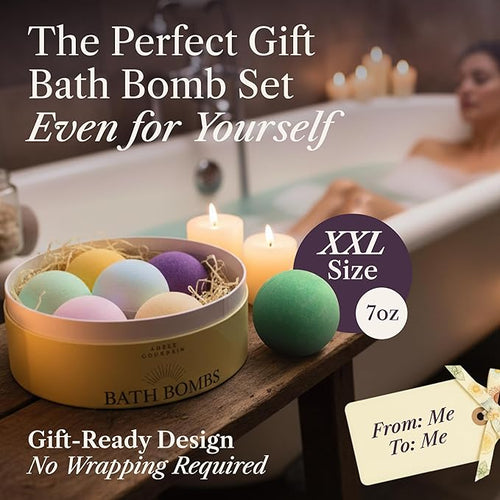 ADELEGOURDAIN Bath Bombs Set 7 pcs XXL Size - Image 2