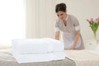 GLAMBURG 700 GSM Premium Cotton 2-Pack Oversized Extra Large Bath Sheet Set - Image 3