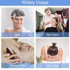 1000 PCS Upgrade Disposable Shower Caps. Ceizioes Waterproof Hair Bath Caps. - Image 6