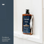 Cremo Body Wash for Men, Rich-Lathering Palo Santo, 16 Fl Oz - Image 3