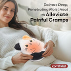 Cat Microwave Heating Pad for Period Cramps, Moist Heat Pack for Menstrual - Image 2