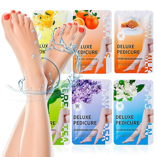12 Pack Foot Soak with Sea Salt-Toenail Repair Softens Thick Calluses Stubborn by LUIFAC