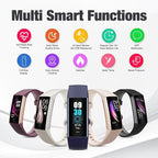Zeacool Fitness Tracker with Heart Rate Blood Oxygen Blood Pressure Sleep - Image 2