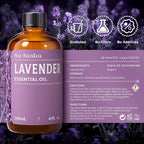 SU JUABA Lavender Essential Oil 4 Fl Oz, 100% Pure Natural Aromatherapy Oil - Image 6