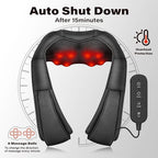 iKristin Neck Massager with Heat, Shiatsu Massager - Image 3