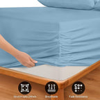 Royale Linens Extra Deep Pocket Queen Fitted Sheet Only-Queen Size Deep Pocket - Image 3