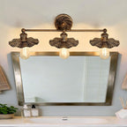 ZGLAOJT 3 Light Vintage Vanity Light Oil Rubbed Bronze Bathroom Light Fixtures - Image 8