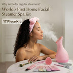 Facial Steamer Spa Kit with Complimentary 17 Skin Care Tools | Face Steamer - Image 2