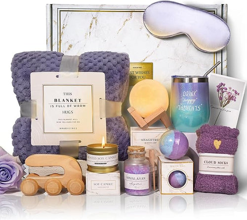 AHAGIFTREE Birthday Gifts for Women, Gift Basket for Women by Unknown