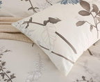SLEEPBELLA Duvet Cover Full Size, 600 Thread Count Cotton Botanical Flowers - Image 4
