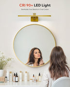 VONLUCE 24" LED Bathroom Vanity Light, 3CCT Modern LED Vanity Lights - Image 5
