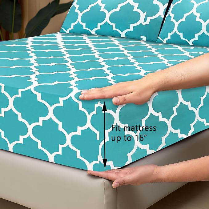 Mejoroom King Bed Sheet Set - Image 3