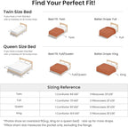 Love's cabin Terracotta Queen Comforter Set, 3-Piece Prewashed Bed Set - Image 7