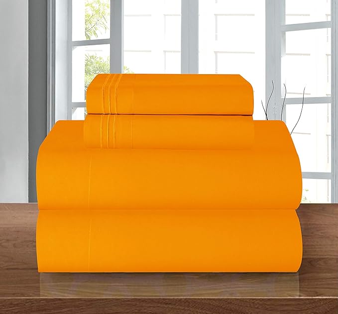 Elegant Comfort Luxury 1500 Premium Hotel Quality Microfiber 4-Piece Sheet Set by ELEGANTCOMFORT