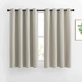 NICETOWN Blackout Kitchen Curtains 45 inch Length by NICETOWN