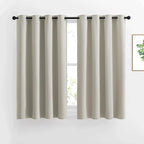 NICETOWN Blackout Kitchen Curtains 45 inch Length by NICETOWN
