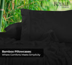 Royale Linens Cooling Pillow Cases Queen Size Set of 2-100% Rayon Derived from - Image 2