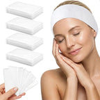 Disposable Headbands for Spa & Facials – 48pcs White Disposable Spa Headbands - Image 9