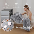 Wapaneus Foot Pocket Heated Blanket Electric Throw - Image 6