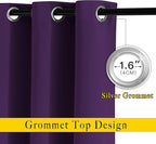NICETOWN Blackout 102 inch Curtains - Image 2