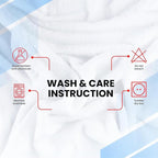 Infinitee Xclusives Luxury 100% Ring-Spun Cotton White Bath Towels Set of 4 – - Image 7