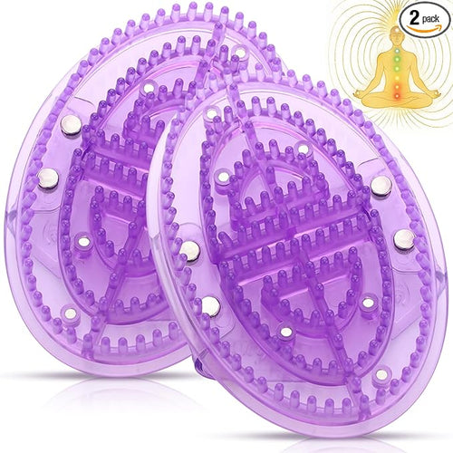 2 Pcs Meridian Massage Brush Magnetic Full Body Meridian Brush Beauty Salon by Unknown
