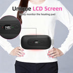 Portable Heating Pad Period Cramps: 2 Timer 6 Heat Levels 6 Vibration Modes - Image 4
