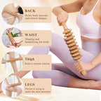 Xokocli 7-in-1 Wood Therapy Massage Tools Lymphatic Drainage Massager - Image 3