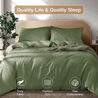 SONORO KATE 100% French Linen Duvet Cover Queen Size, Soft Breathable - Image 7