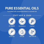 Oilogic Stuffy Nose & Cough Vapor Bath & Roll-On Essential Oil - Image 4