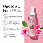 NATURE WELL Rose Water Hydrating Facial Toner Mist - Image 3