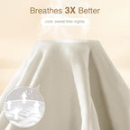 SONORO KATE 100% French Linen Duvet Cover Queen Size, Soft Breathable - Image 3