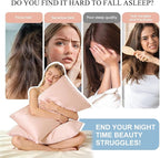 Cooling Pillowcases Set of 2 for Hot Sleeper, Night Sweats Beauty Sleep Reduces - Image 5