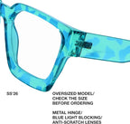 livho Oversized Eyewear Frame for Woman and Men - Image 3