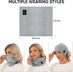 TICONN Neck Gaiter Face Cover Scarf, Neck Warmer Breathable Sun & Wind-proof - Image 2