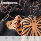 Yogeneg 5 Piece Bed in a Bag Twin Size Comforter Set Black Bedding Set - Image 5