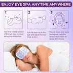 XPCARE 24 Pack Steam Eye Masks for Dry Eyes, Self Heated Steam Warm Eye Mask - Image 4
