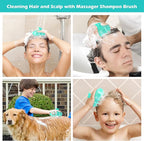 URTHEONE Hair Scalp Massager Shampoo Brush, Soft Silicone Hair Brush - Image 5