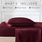 FreshCulture Satin Sheets Twin XL Bed Set - Image 3