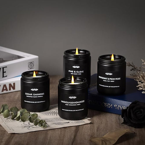 6 Pack Candles for Home Scented Aromatherapy Candles Gifts Set for Men - Image 2