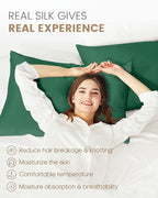 THXSILK 100% Pure Mulberry Silk Pillowcase - Image 3