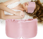 Silk Sleep Mask for Women Men, Mulberry Silk Eye Sleeping Mask & Blindfold - Image 7