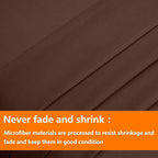 TAIMIT Brown King Comforter Set - Image 7